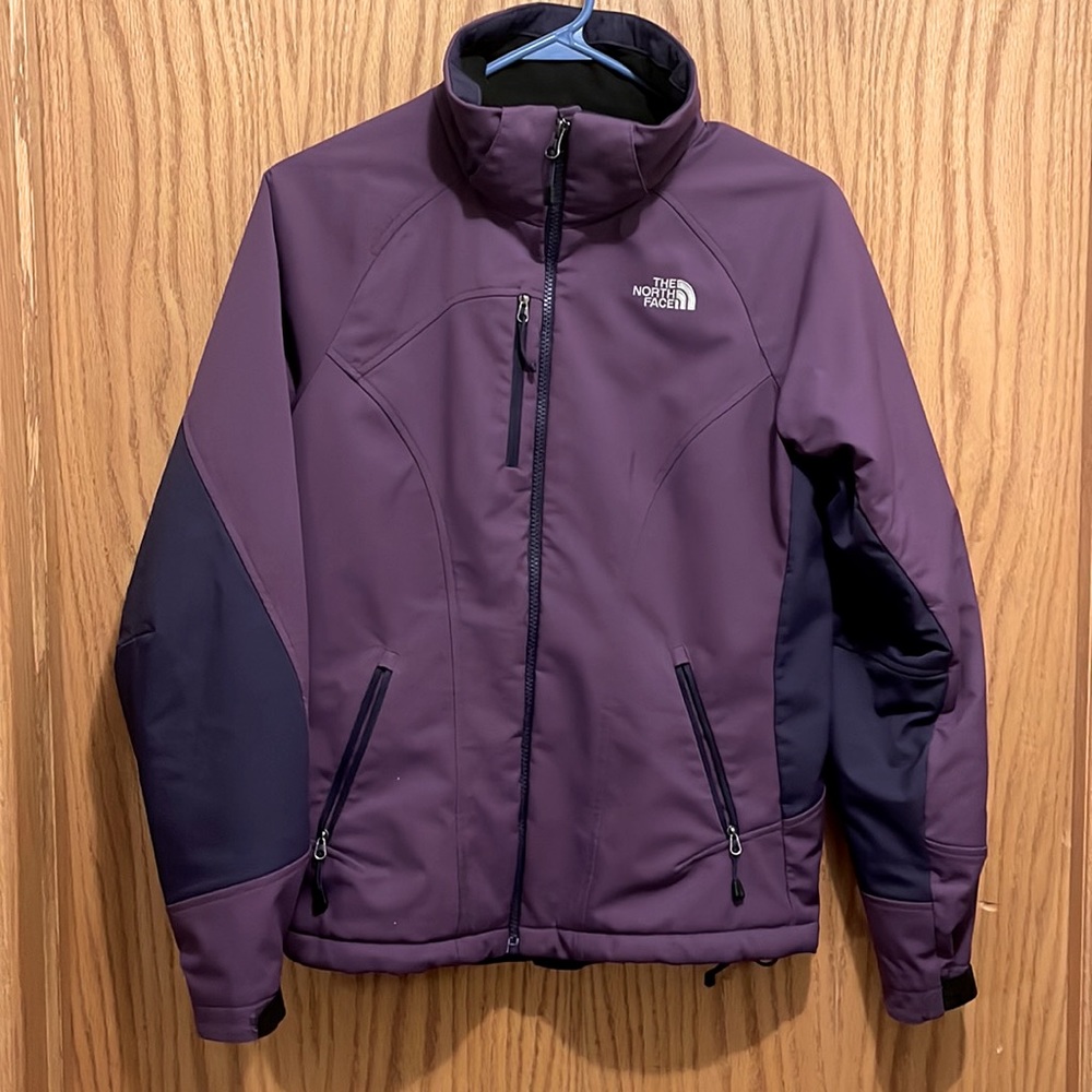 North Face Primaloft Jacket Zip-Up Purple S
